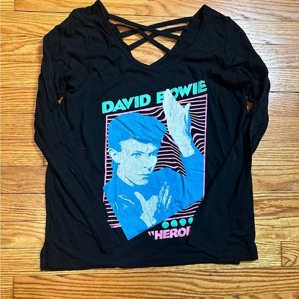 David Bowie Heroe’s Long Sleeve Shirt
